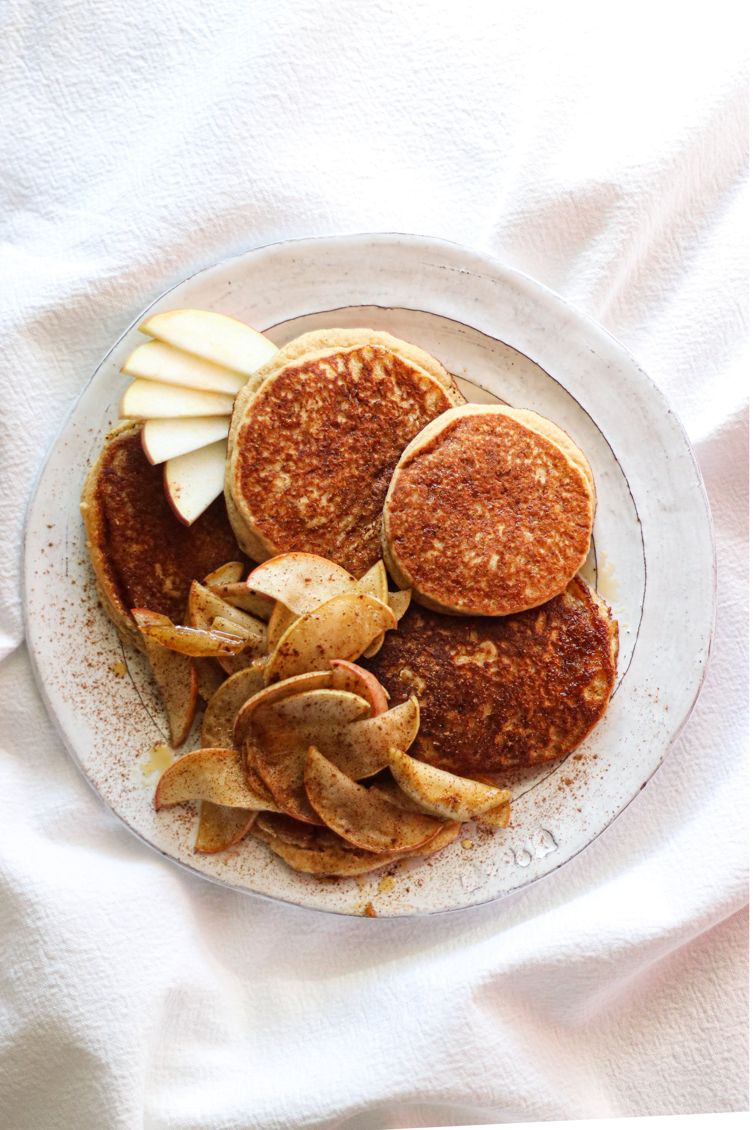 Easy Allergy Free Cookbook - Caramelized Apple Pancakes.jpg