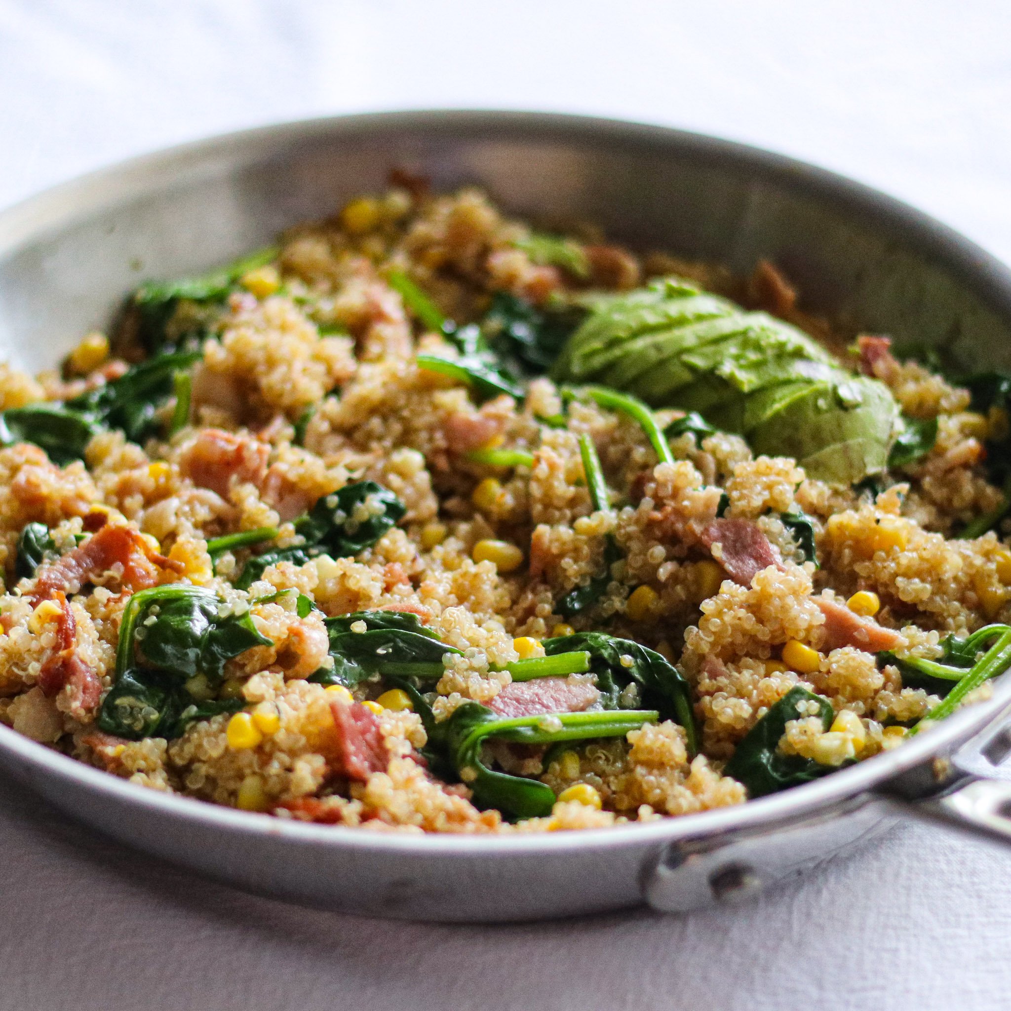 easy allergy free cookbook - quinoa cob skillet-3.jpg