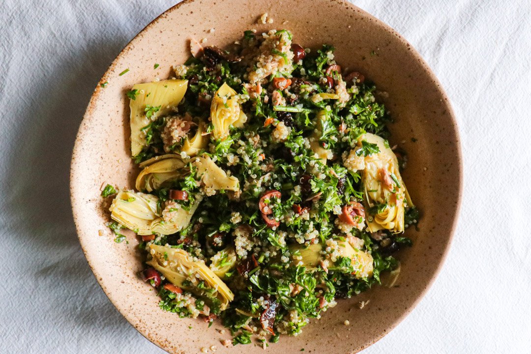 Tuna and Quinoa Salad with Artichokes - Dairy Free — Everyday Allergen-Free