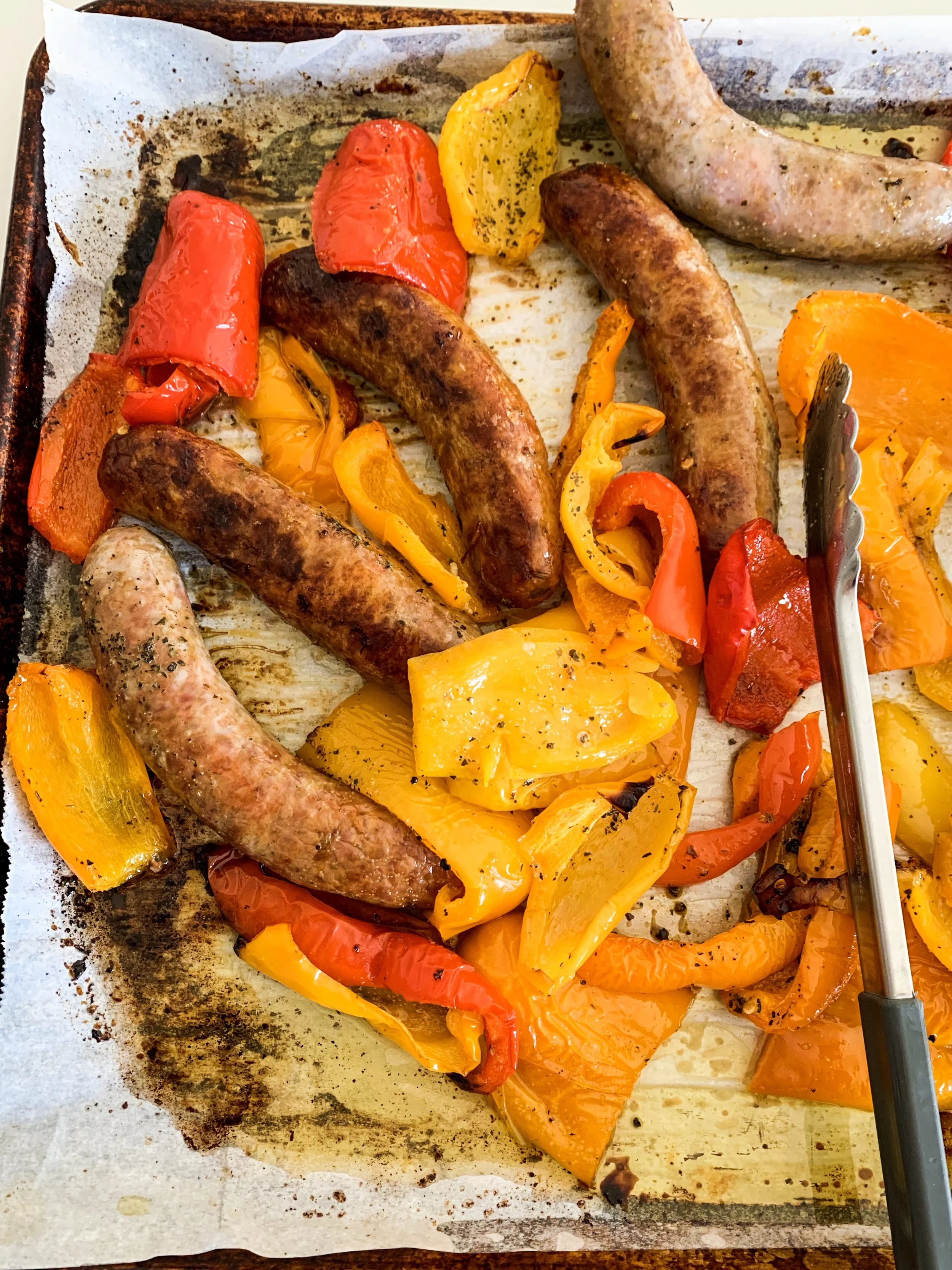 Mamma Mia's Whole30 Sausage and Peppers