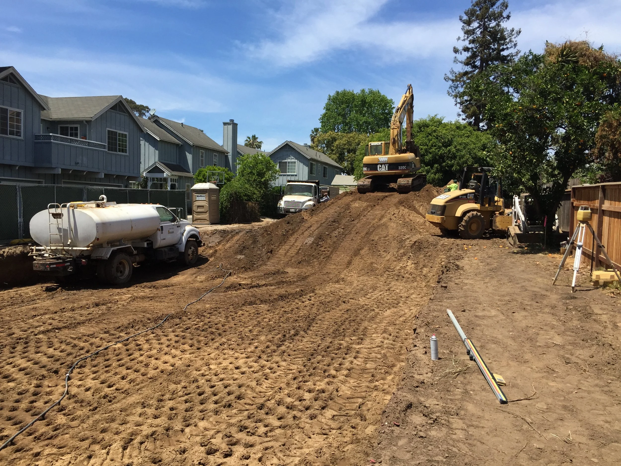  Site grading has begun! &nbsp; 