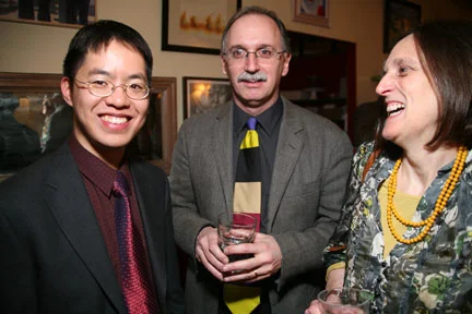 Vincent Lam, Jim Shephard, and Tessa Hadley. (Event photos by Mercedes McAndrew.)