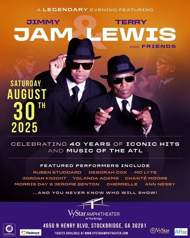 Jerome & Morris Day join Jimmy Jam and Terry Lewis Live in ATL! August 30, 2025!