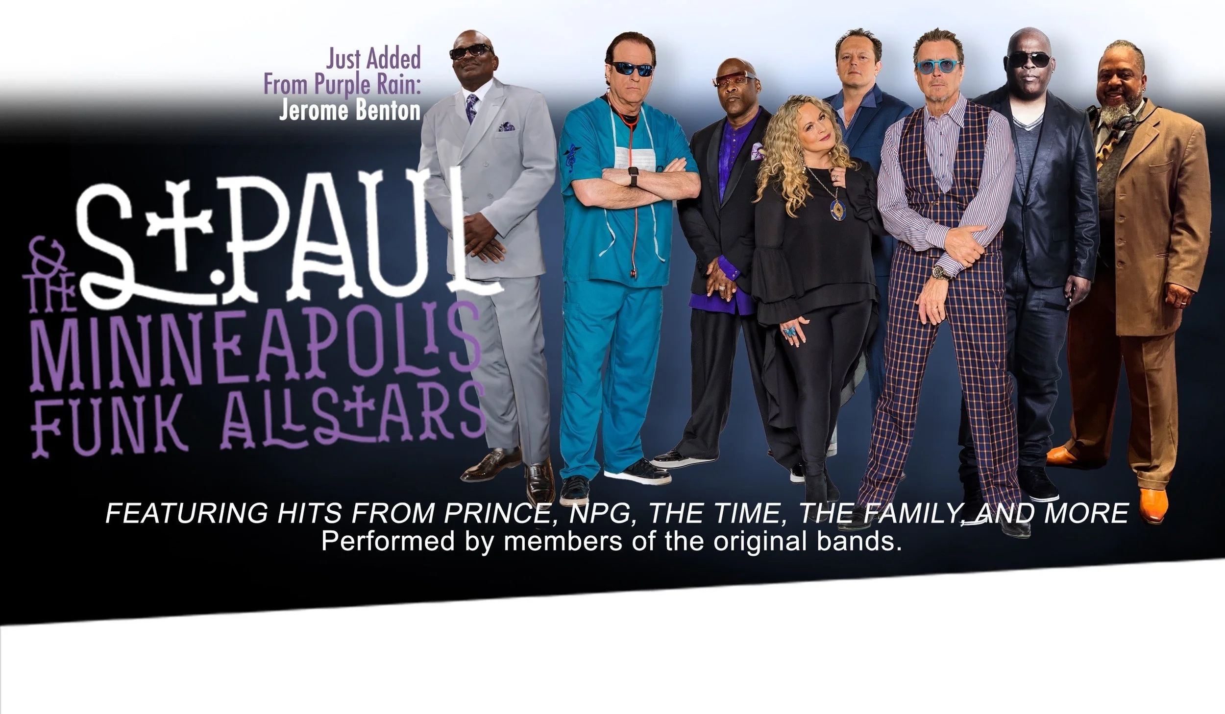 Jerome joins St. Paul & the MPLS Funk All-Stars! Live in Concert! Friday, September 5, 2025 | Clarksburg, CA