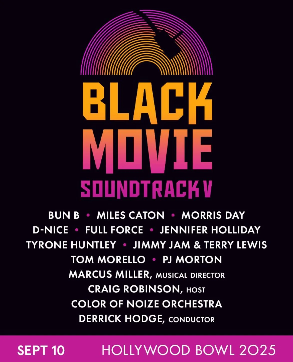 Jerome Joins Morris Day, Jimmy Jam & Terry Lewis at the Hollywood Bowl! September 10, 2025