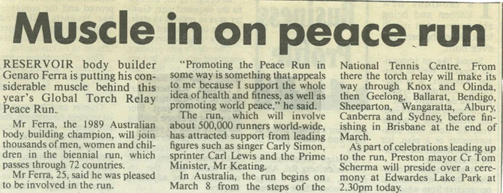 Herald Sun Australia, Charity Run