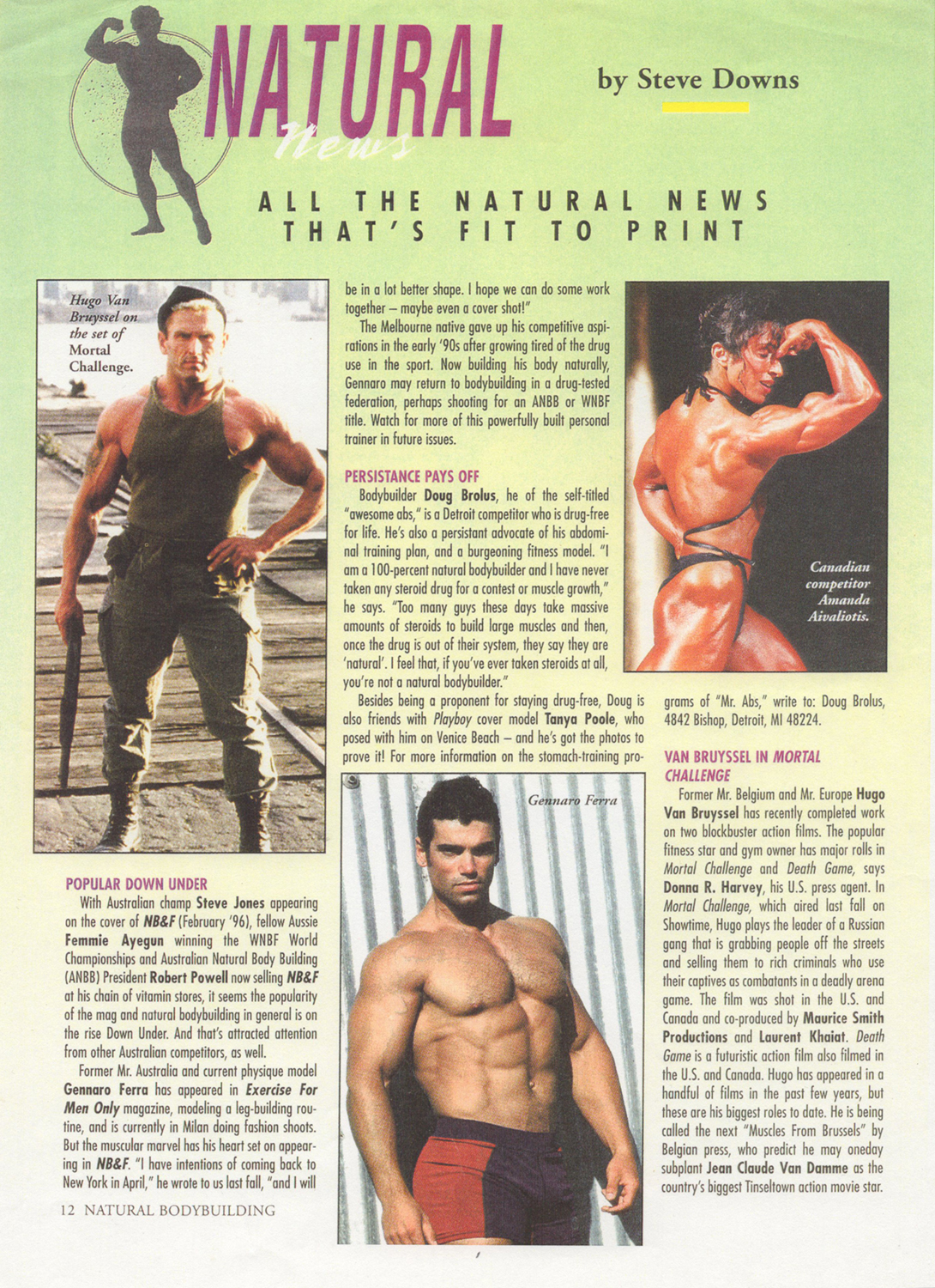 Natural Bodybuilding and Fitness