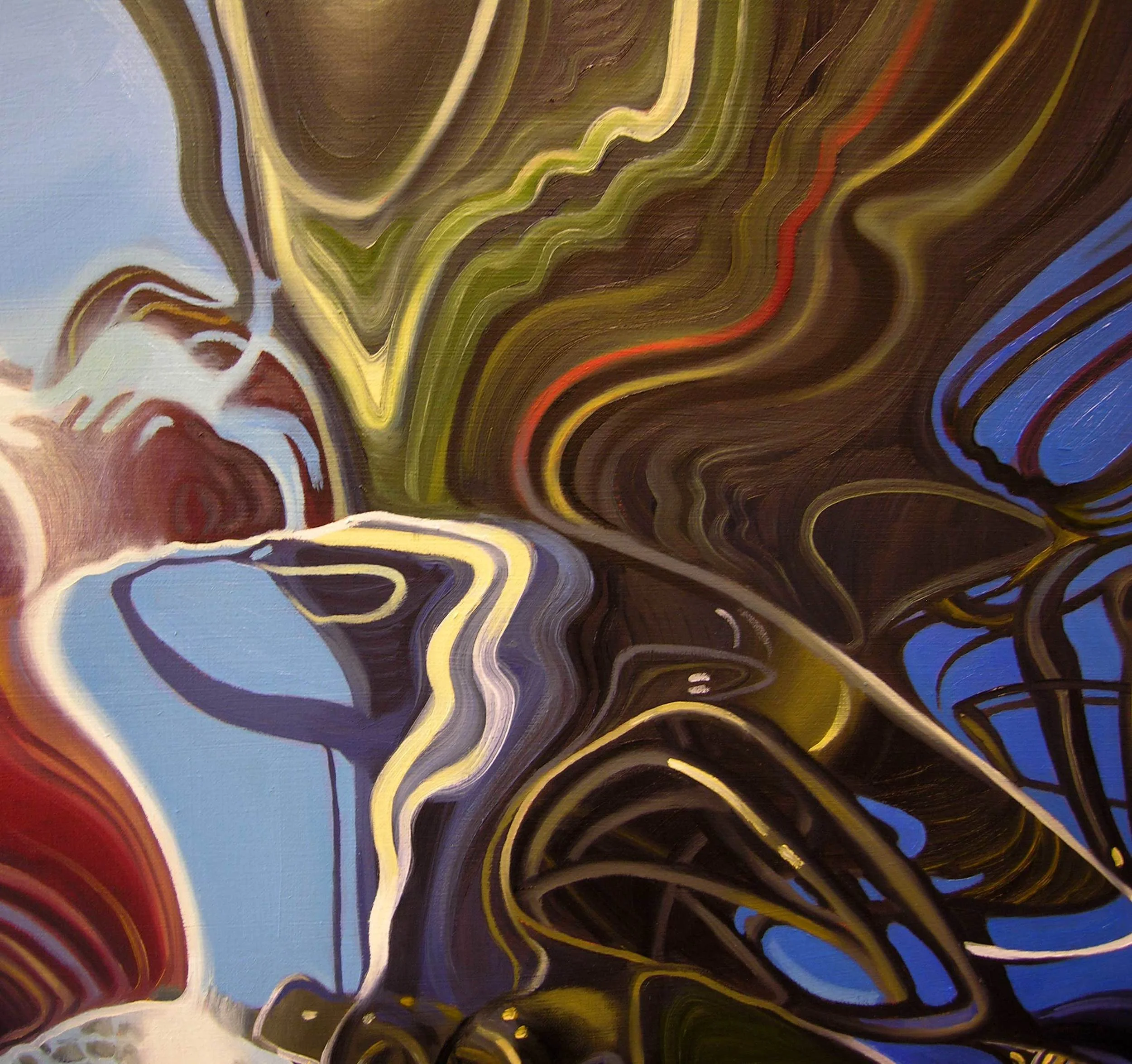 Detail from "Pillars II"