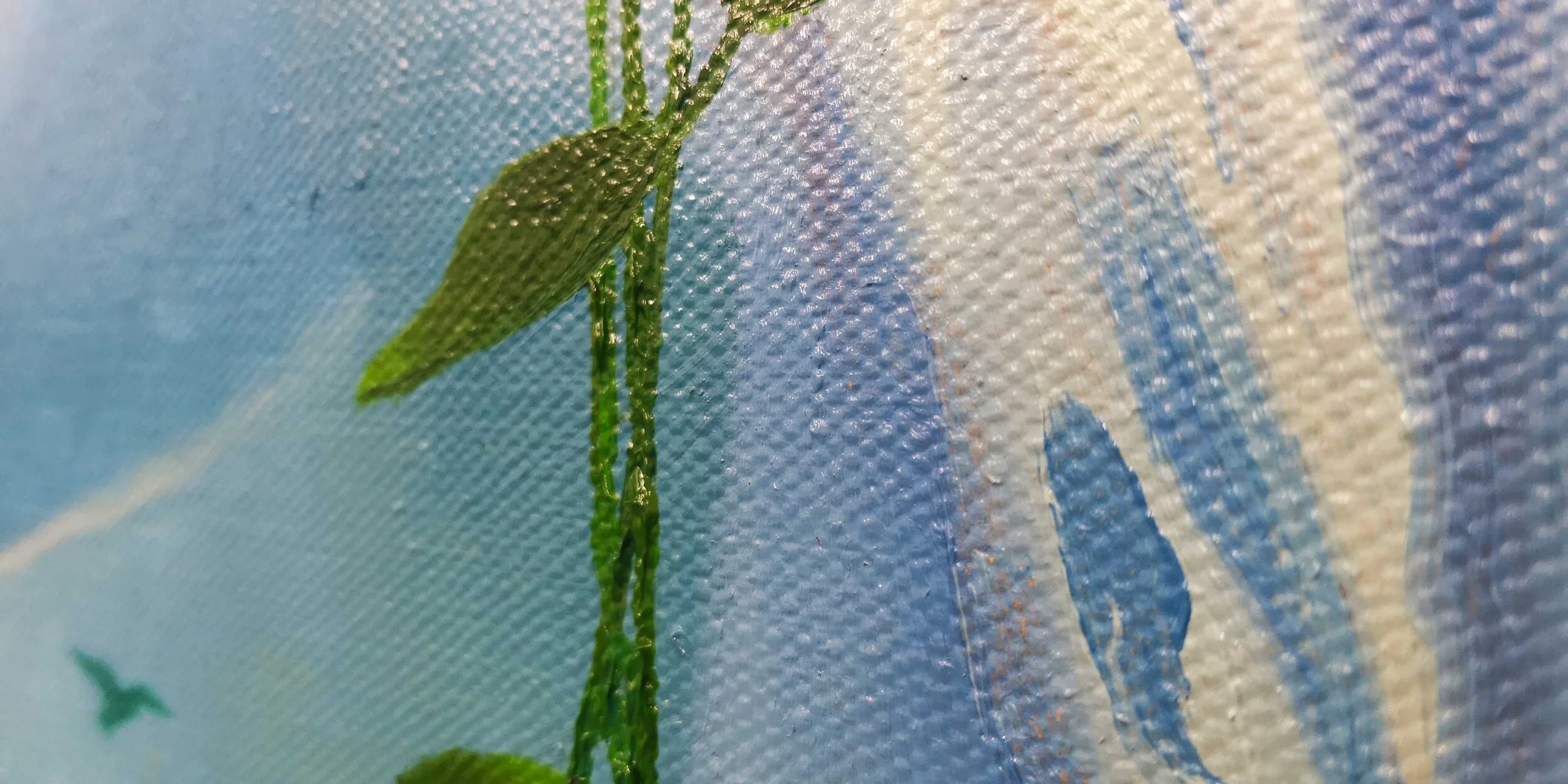Detail from "In the Looking Glass"