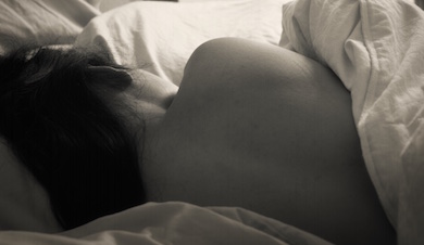 Beneath her language another language haunts her. One more agile, one more ancient, one more elusive. She tells me this is the language of her lungs, a breath that pries open her lips. (from Between Appear and Disappear)