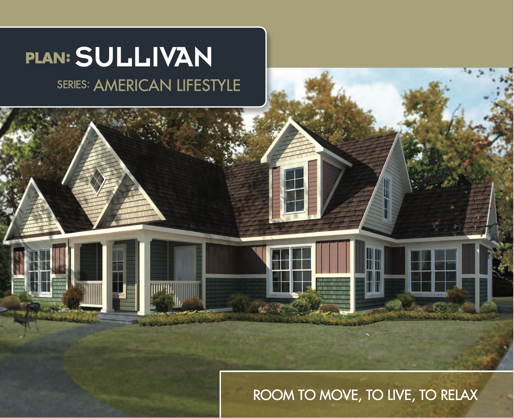 Cape Cod Modular Home floor plan NJ