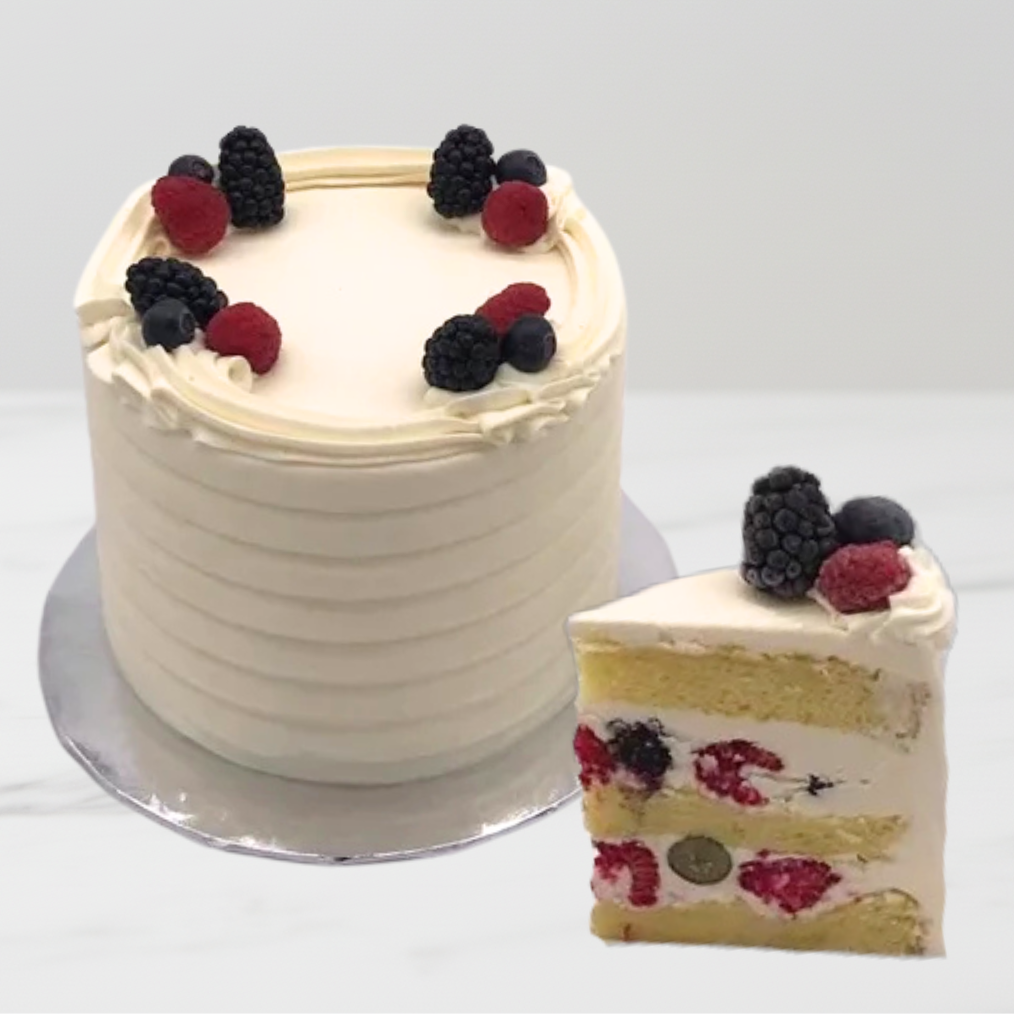 Summer Berry Cake
