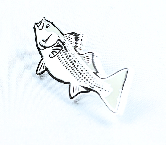 Sea Bass Enamel Pin