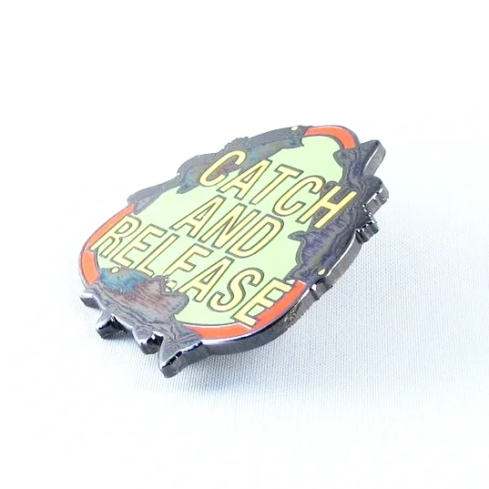 Fin & Pin - Catch and Release Lapel Pin