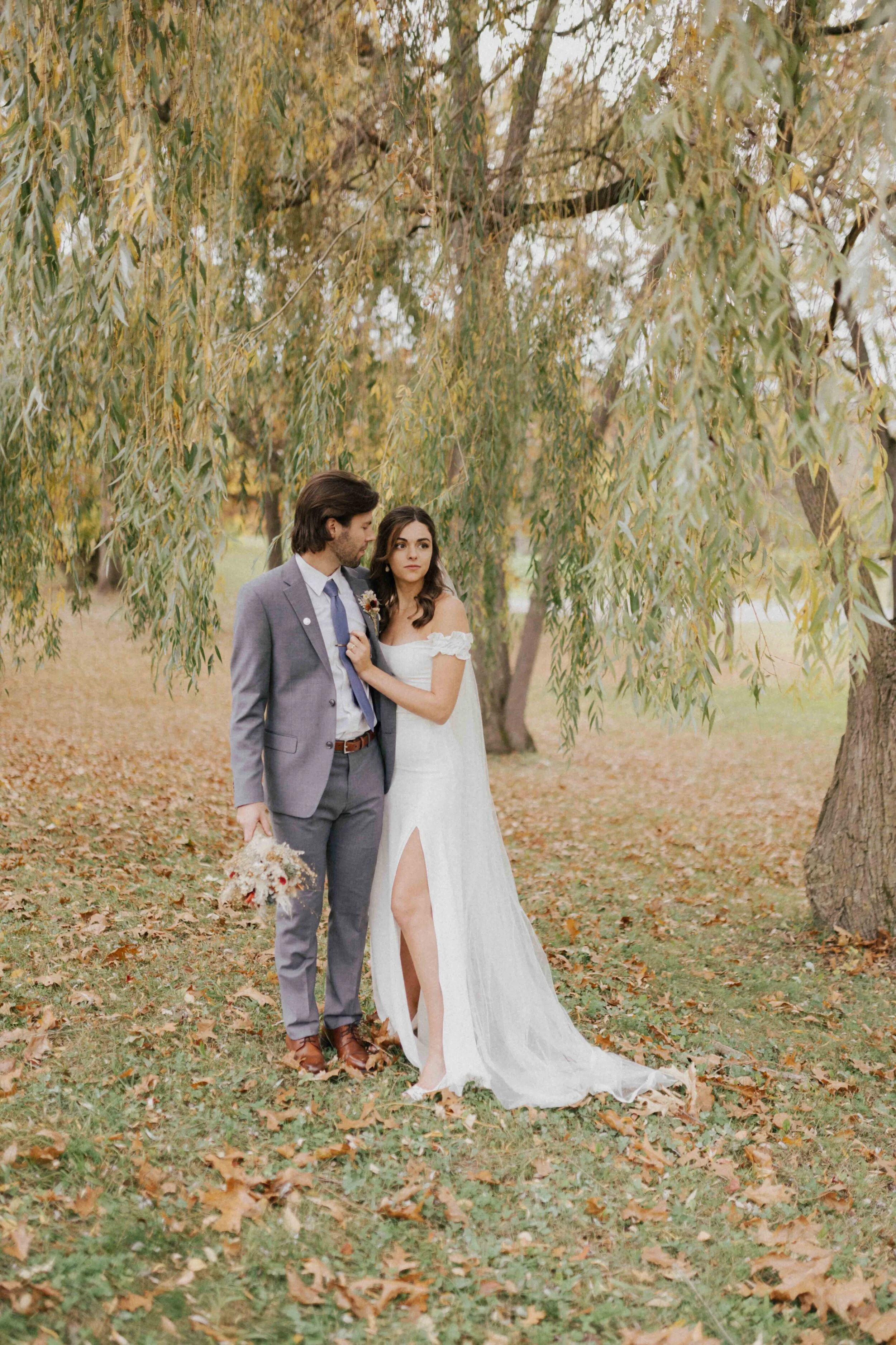 Austin + Rebecca // Brooklyn, Michigan Intimate Wedding