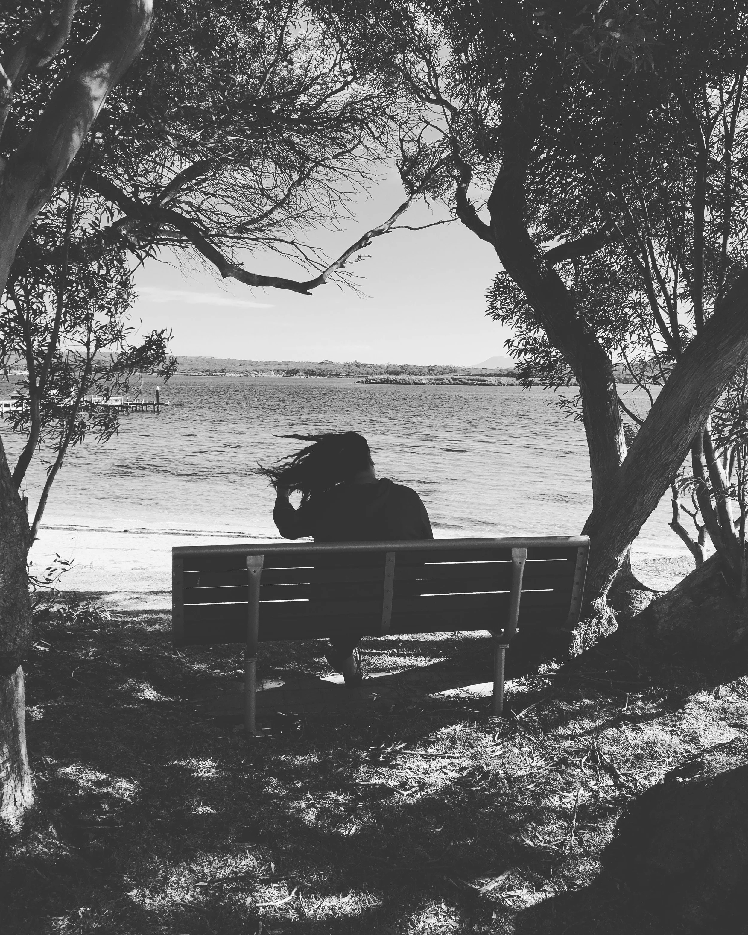 Lets sit by the sea as the wind whispers reminders of how we are all connected.