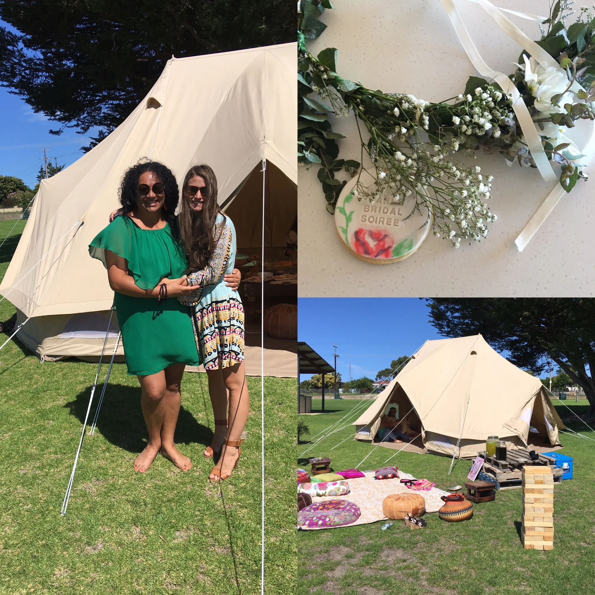 Kata &amp; Belle beautiful spaces for our Bride to be celebration xx