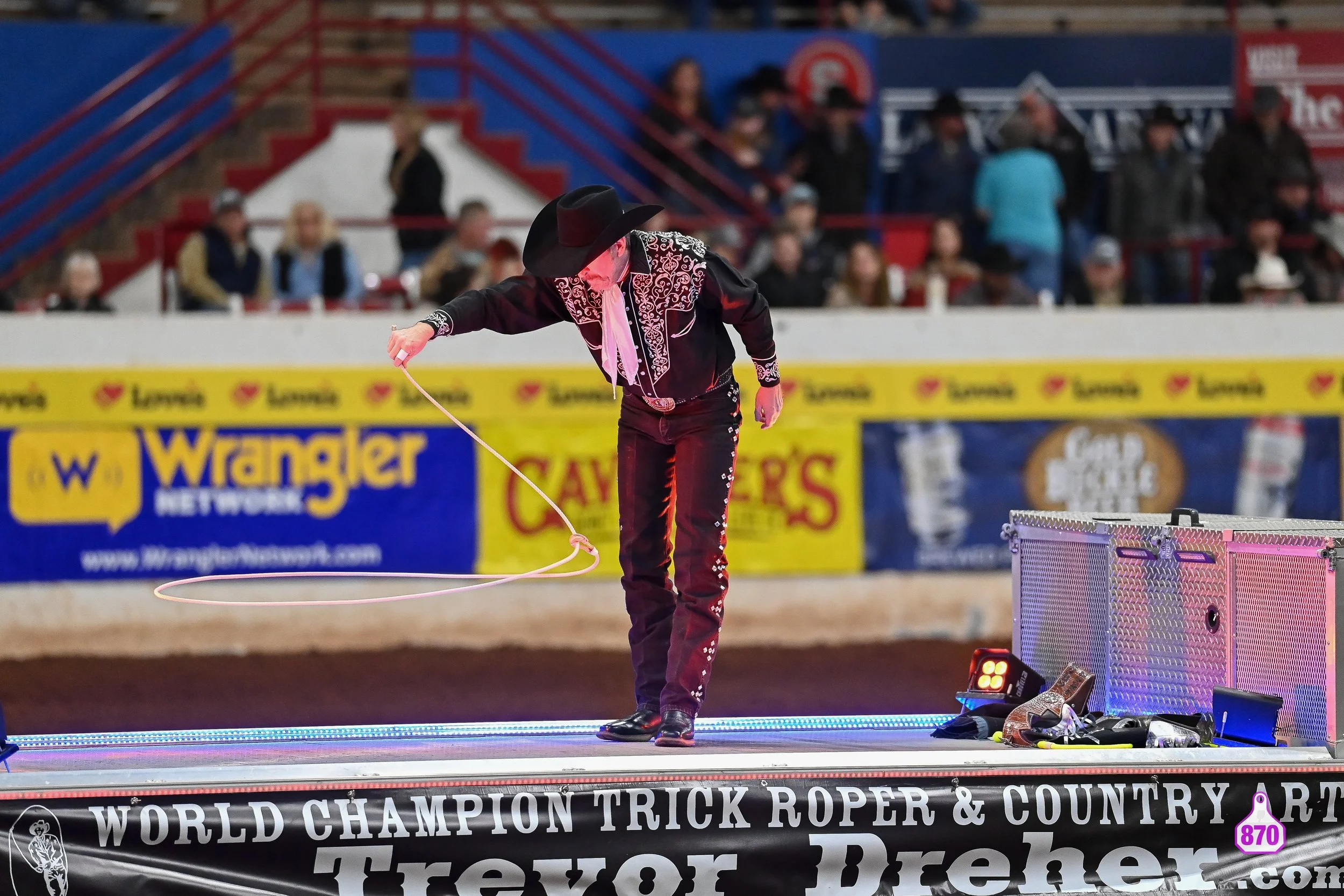 Trick Roping Big Roper Trevor Dreher - World Champion Trick Roper