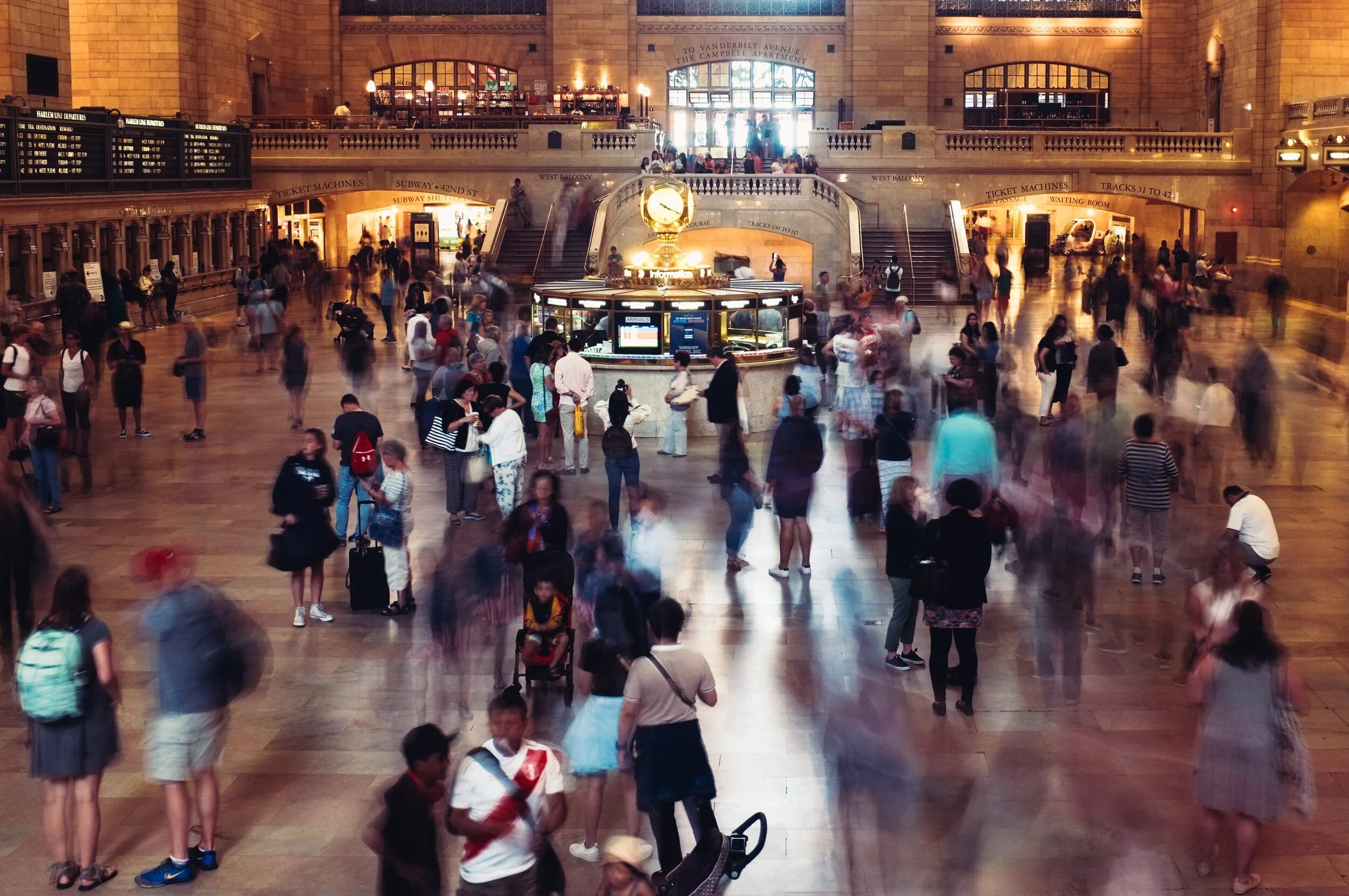 Who are all the people I look at and don't  see?