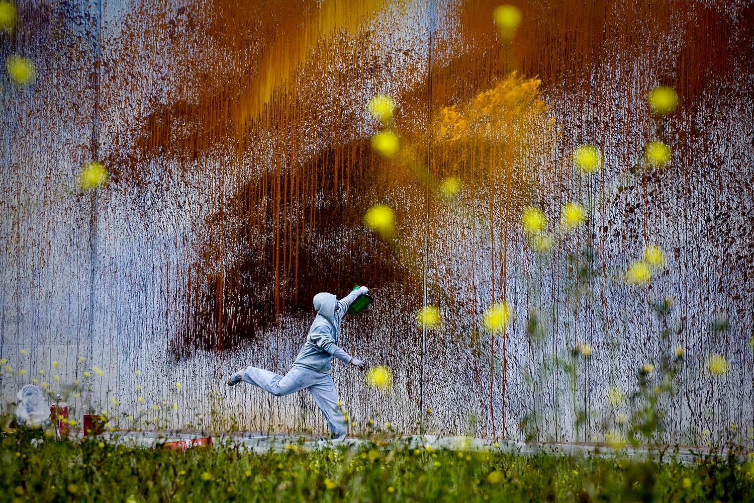 Ash Keating at work, Truganina