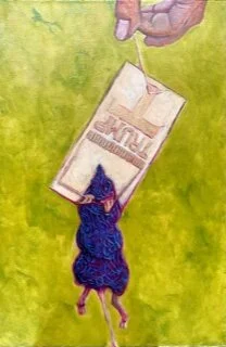 Science Will Prevail, 18x24”, acrylic on canvas