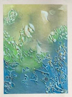 Diversion IV, 9x12”, pastel and pencil on paper