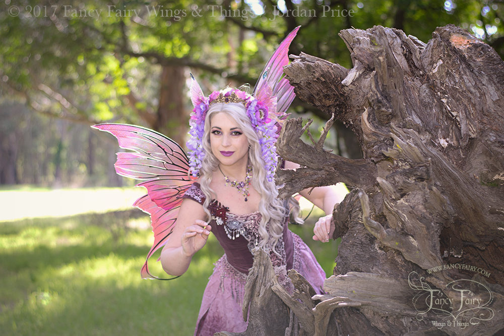 Wisteria Fairy Hide & Seek in Aphrodite Fairy Wings