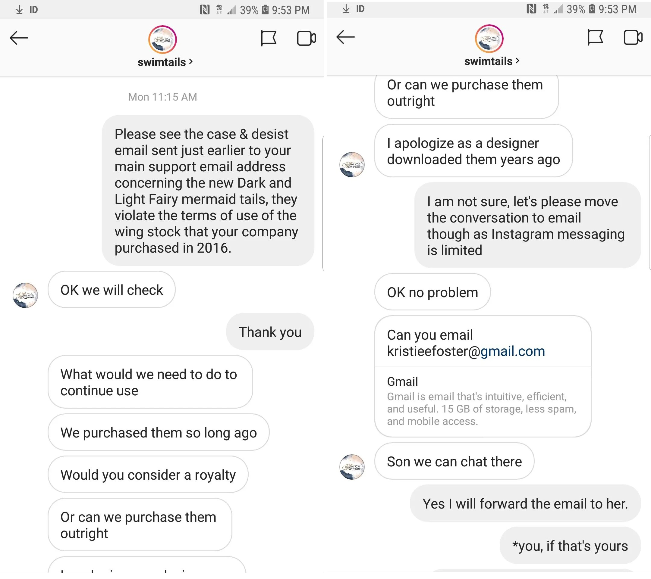 SwimtailsInstagram InitialContact1.jpg