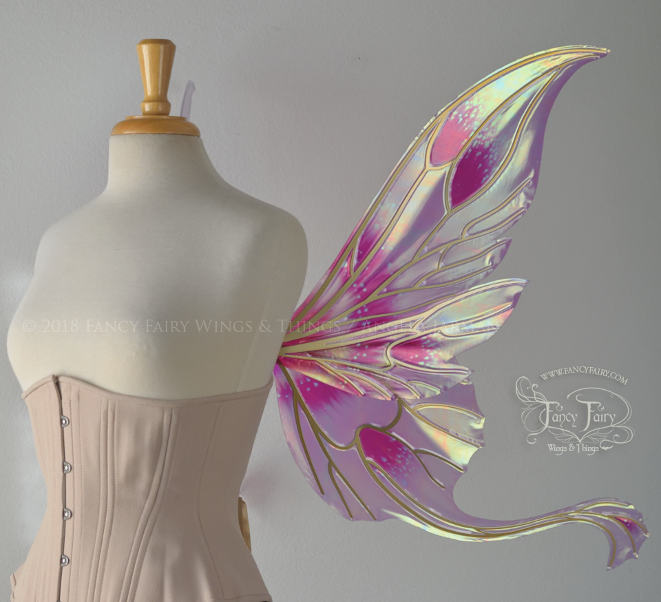 Guinevere Pink Poppy wings