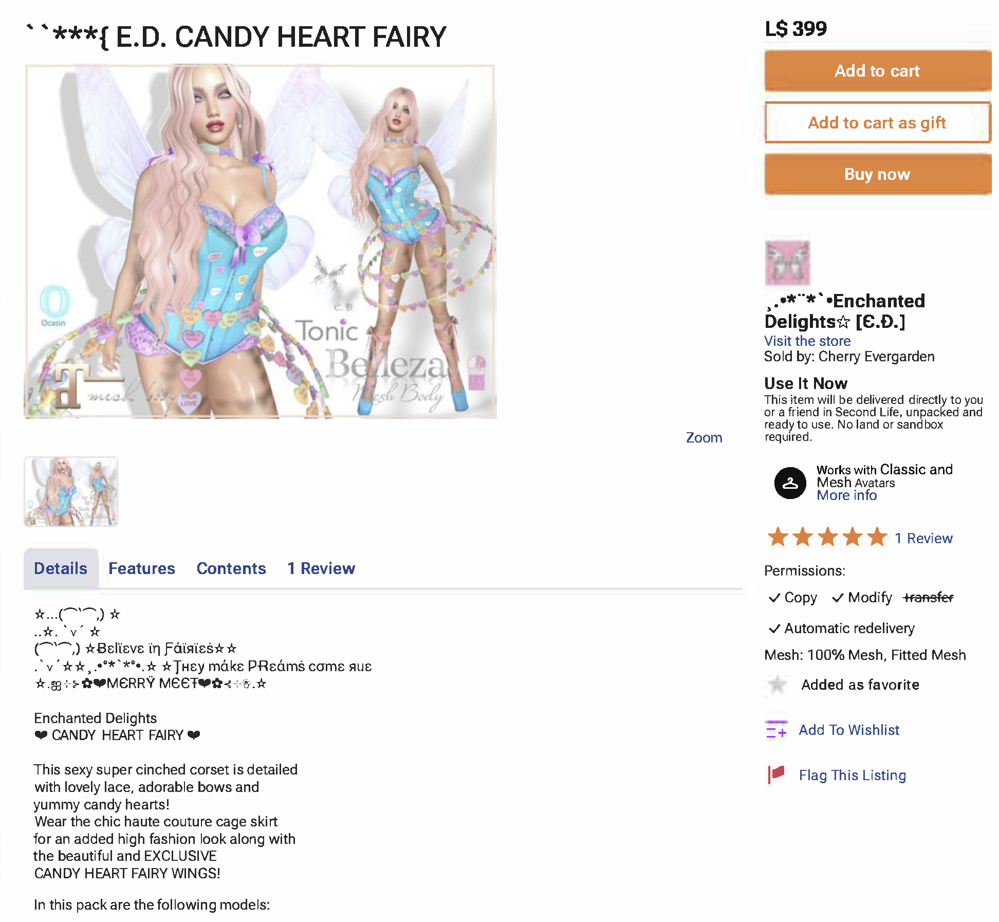 Bee Fairy copies