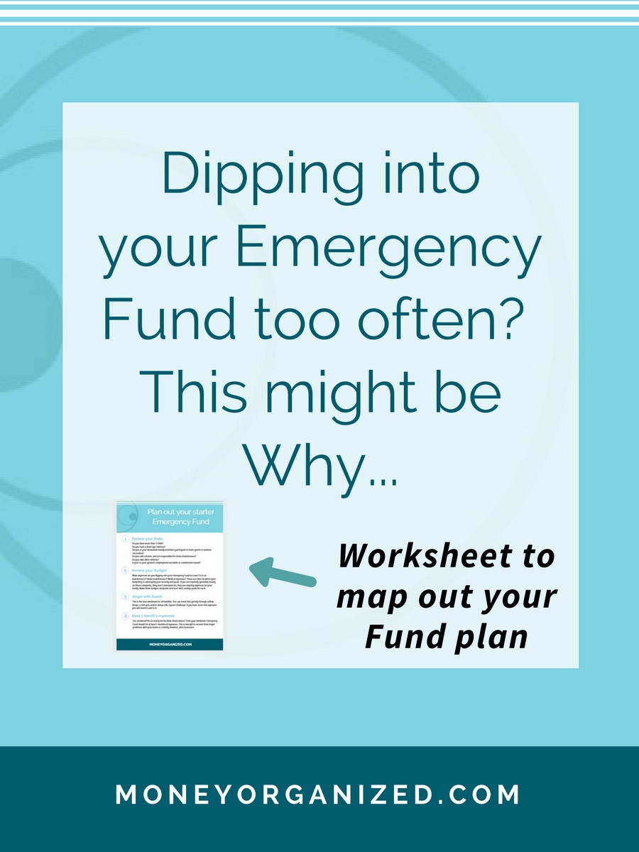  Moms + Money | Emergency Fund | Saving Goals + Free Worksheet