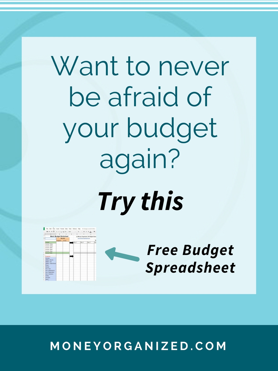 Are you dreading looking at your numbers because you fear they are slimy, messy, and a disorganized mess? Try this one quirky method to put on your big-girl pants and never be afraid of facing your budget again. (Pants not included ;)
