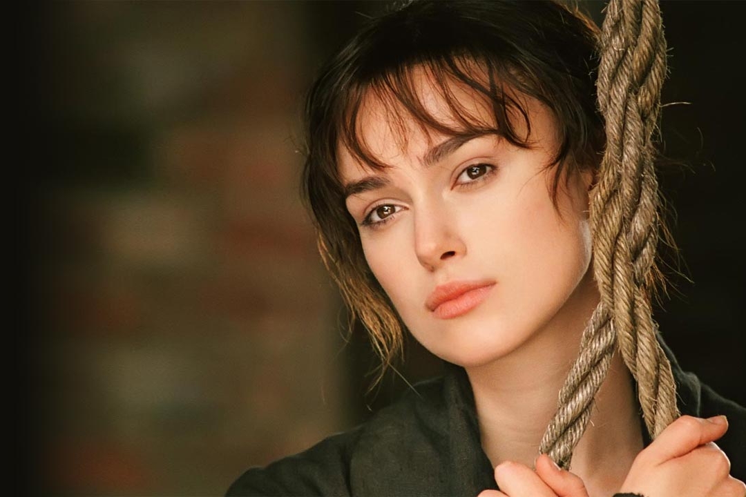 Keira Knightley in Pride & Prejudice (2005), Focus Features.