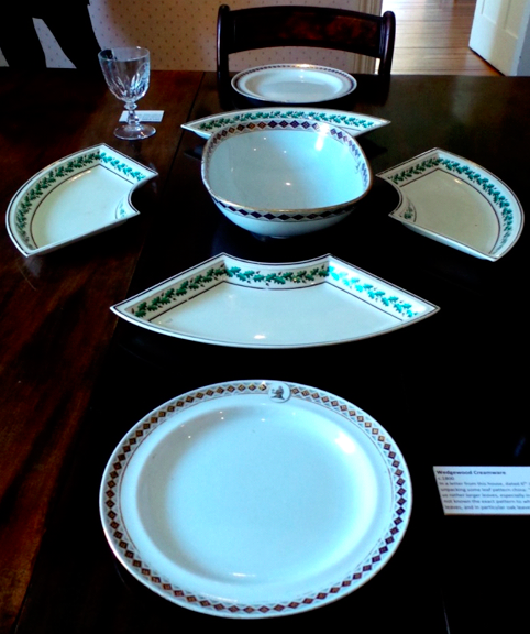 The Wedgwood dinner service