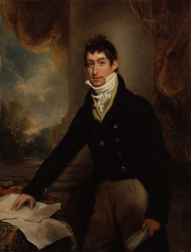 Gwyllym Lloyd Wardle by Arthur William Devis (1809)