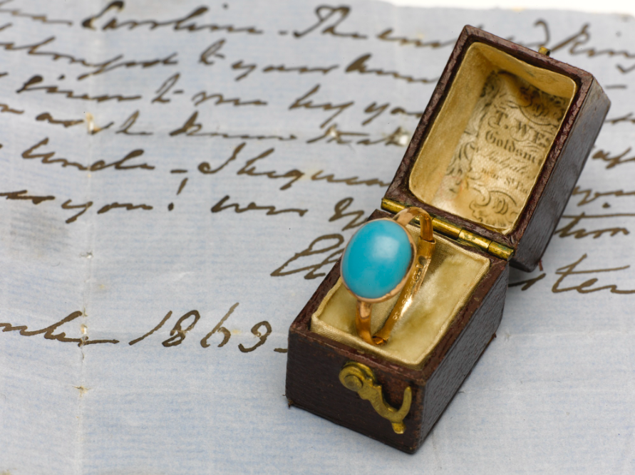 Issue 41: Jane's jewellery - the history of Jane Austen's exquisite  turquoise and gold ring. — Jane Austen Literacy Foundation
