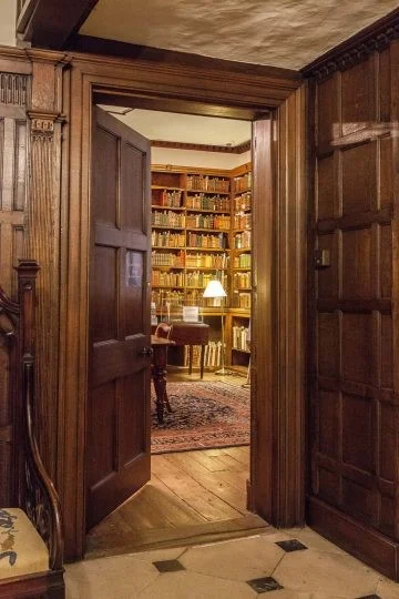 The library at Chawton House. Credit: Chawton House.