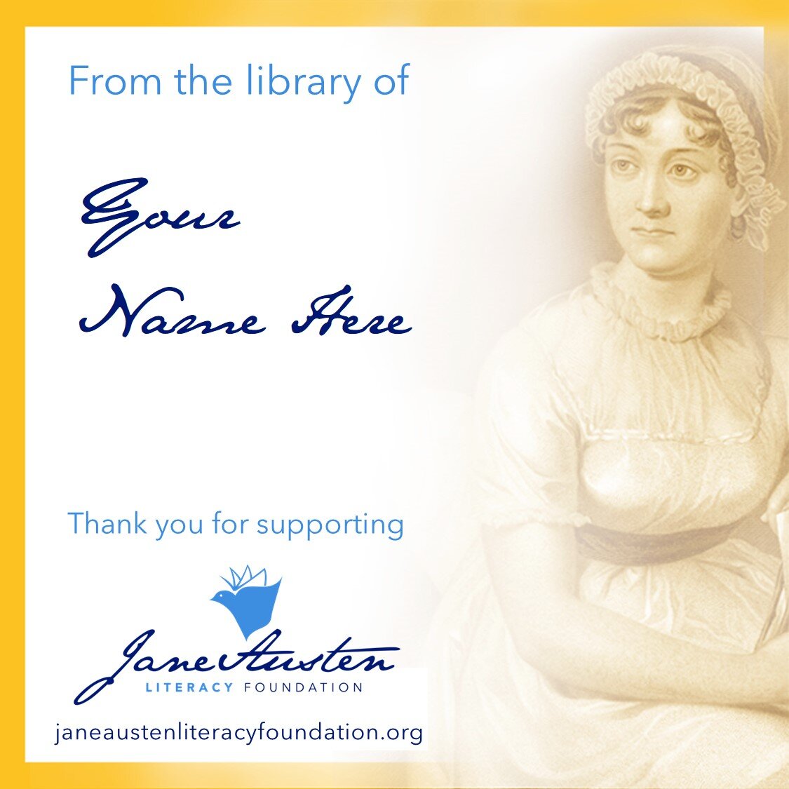 Donation bookplate Jane Austen.jpg