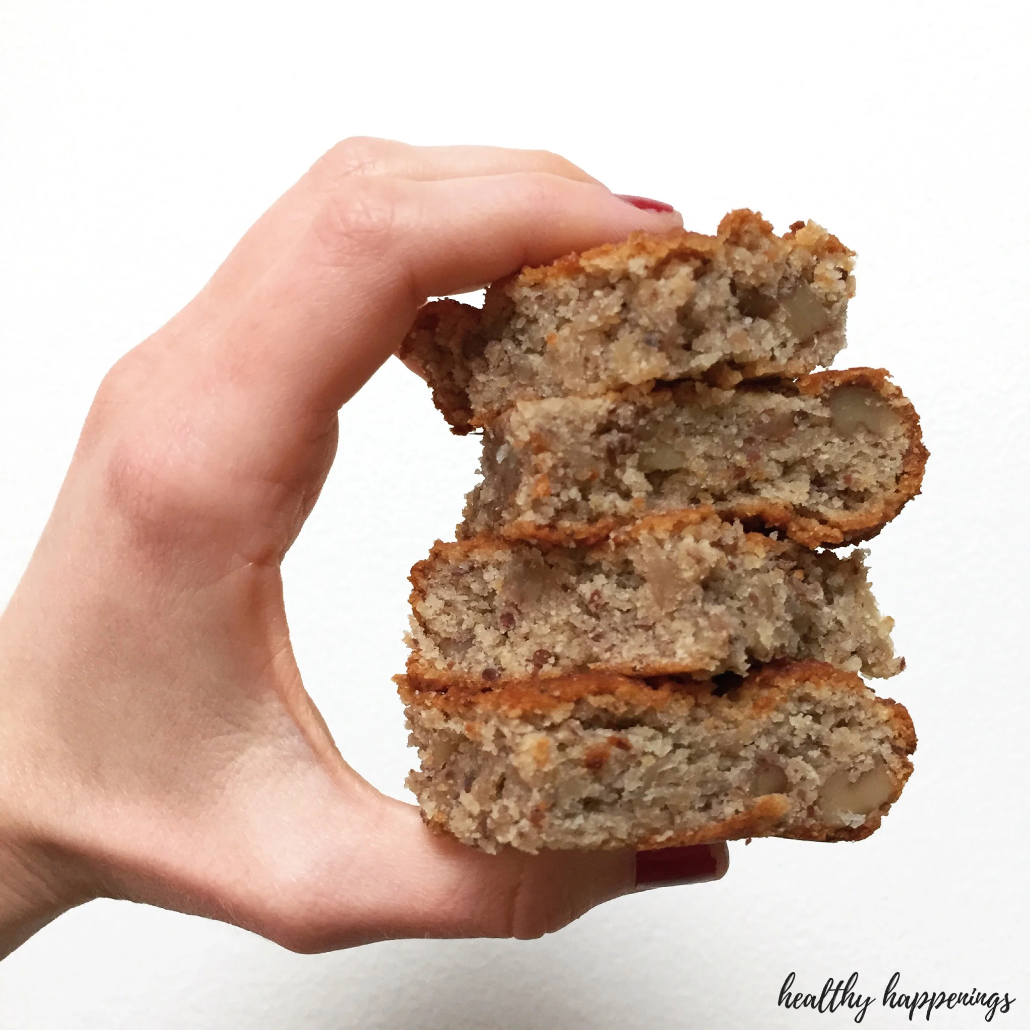 Tahini Walnut Slice
