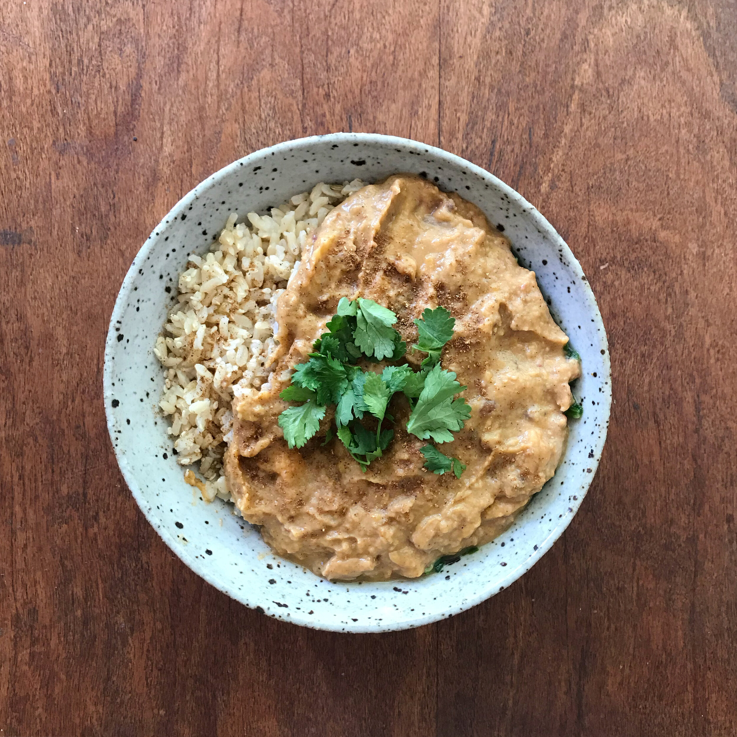 Sweet Potato Peanut Curry