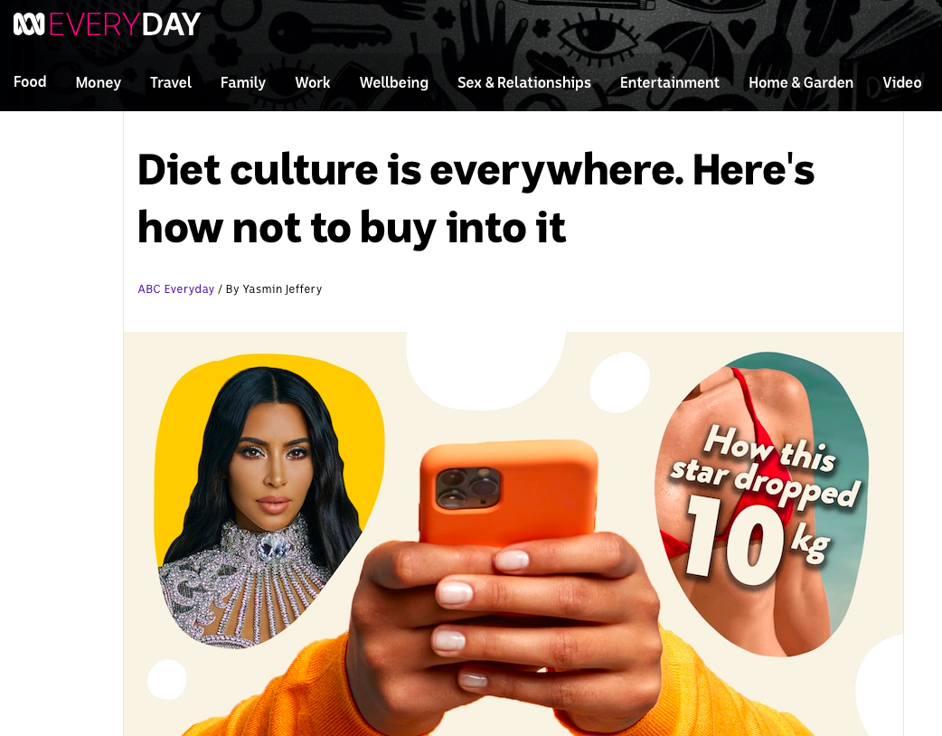 ABC Everyday: Diet Culture Is Everywhere (Here's How Not to Buy Into it)