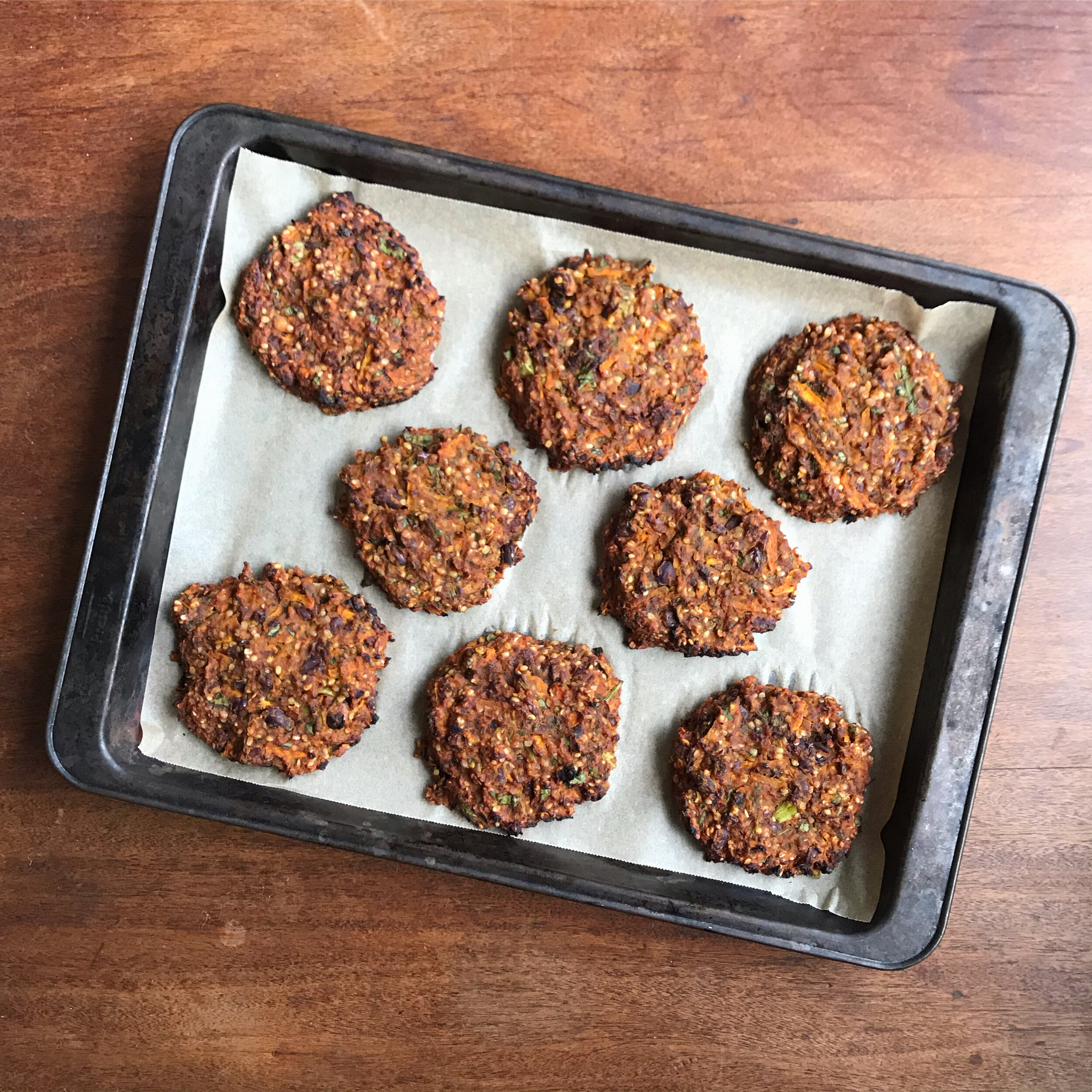 Black Bean Hemp Patties