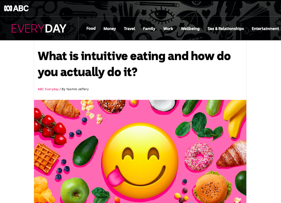 ABC Everyday: What is Intuitive Eating and How Do you Actually Do It?