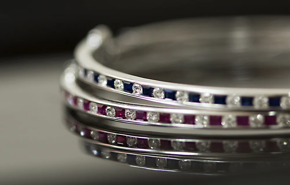 Channel set ruby diamond and saphire bracelet 2.jpg