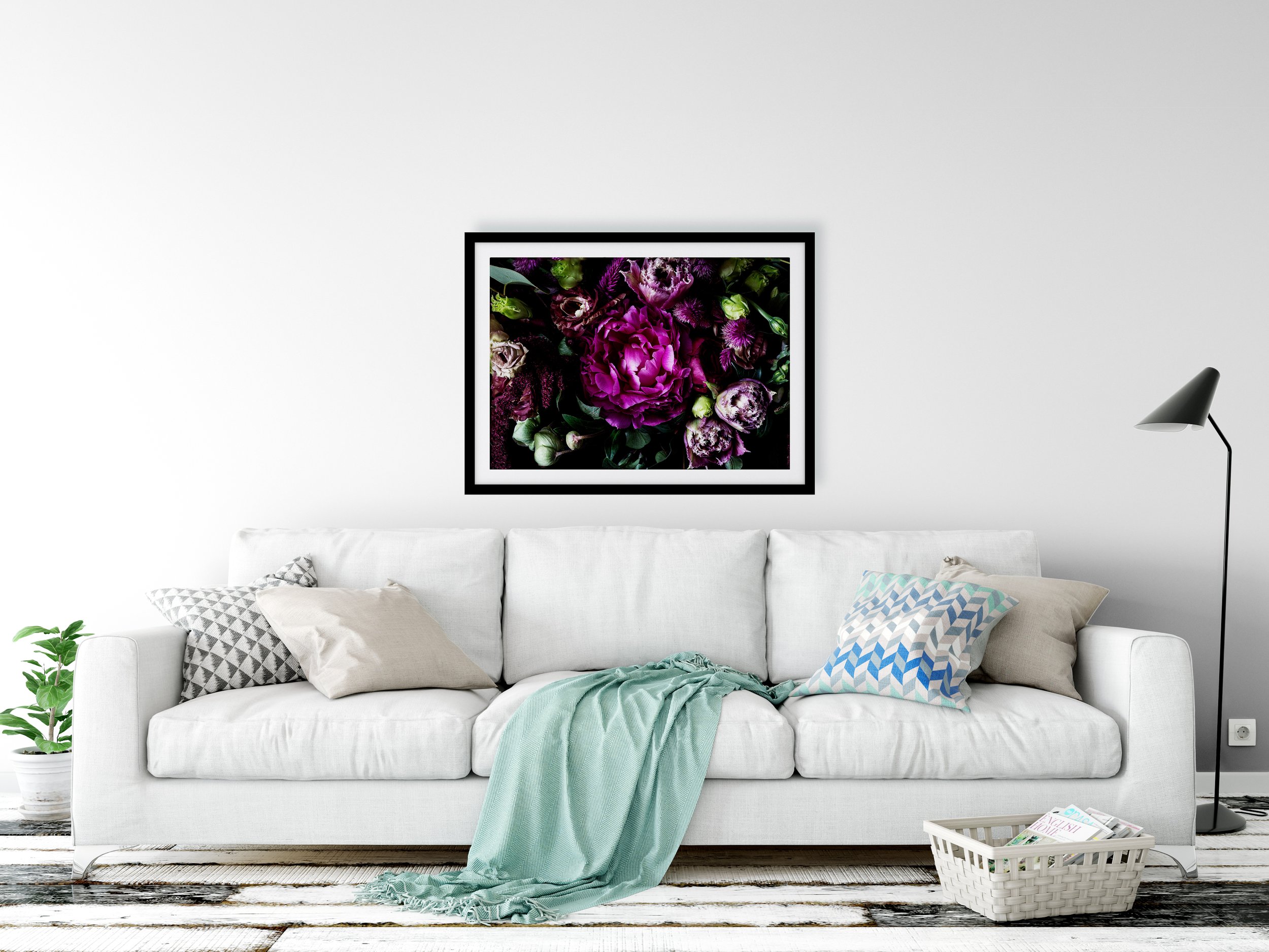 Floral artworks for interior design | flower photography | wall art ...