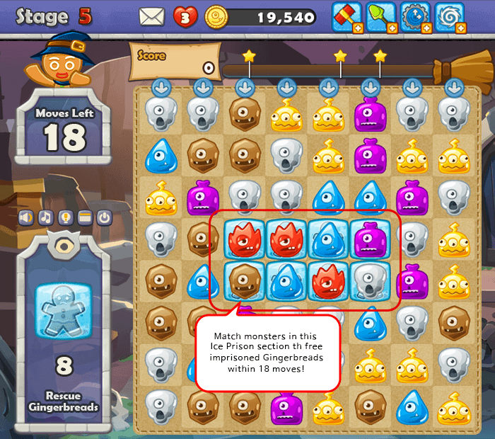 Break the ice and rescue imprisoned Gingerbreads..png