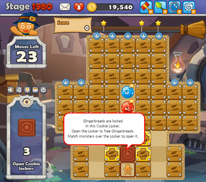Open all the Cookie Lockers to free Gingerbreads..png