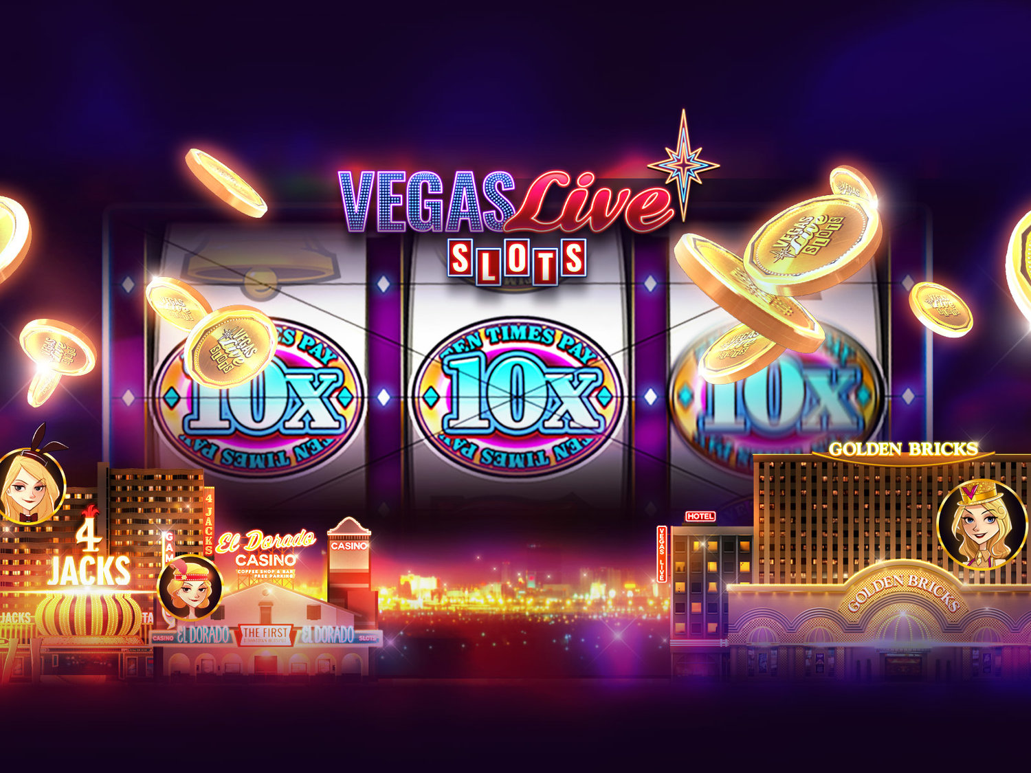 Vegas Live Slots: Casino Games – Apps no Google Play