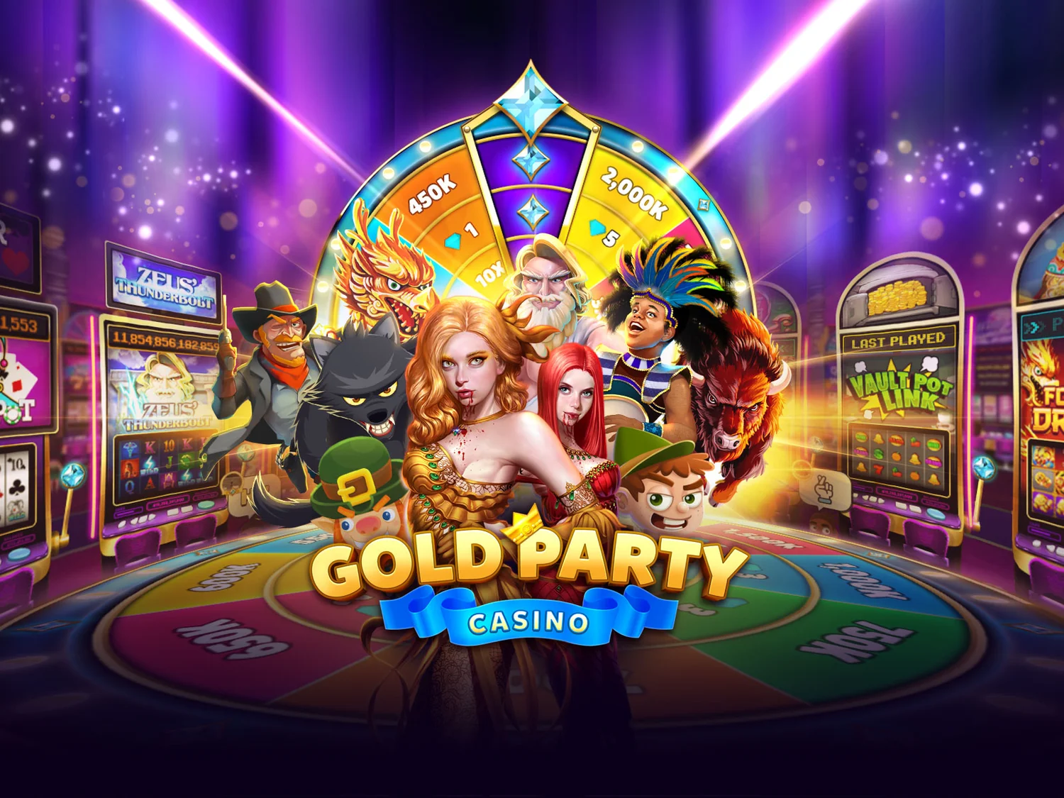 Party Casino slot játékok képernyőképe