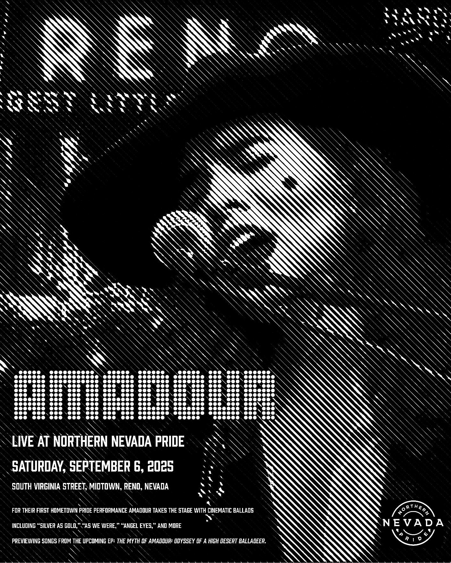 Just announced: I&rsquo;m performing at Northern Nevada Pride (@northernnevadapride) in Midtown Reno on Sat, Sept 6, 2025 at 1:45 PM on the main stage 🌈

It&rsquo;s my first Pride festival performance, and having it in my hometown makes it even more